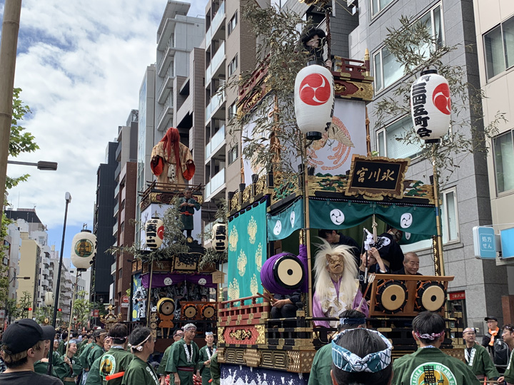 令和7年度赤坂氷川祭 神幸祭