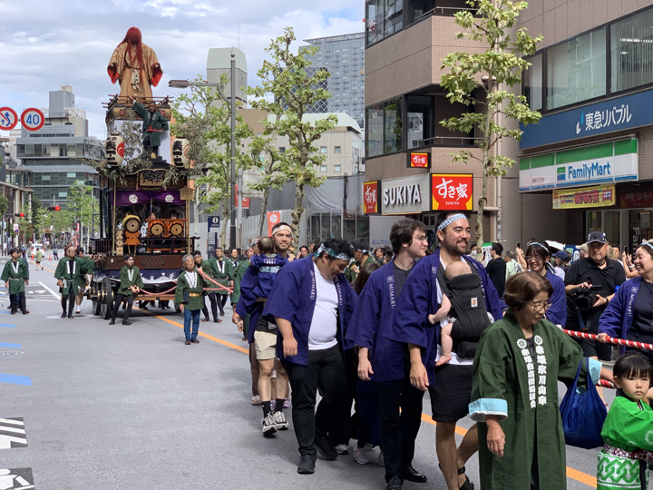 令和7年度赤坂氷川祭 神幸祭