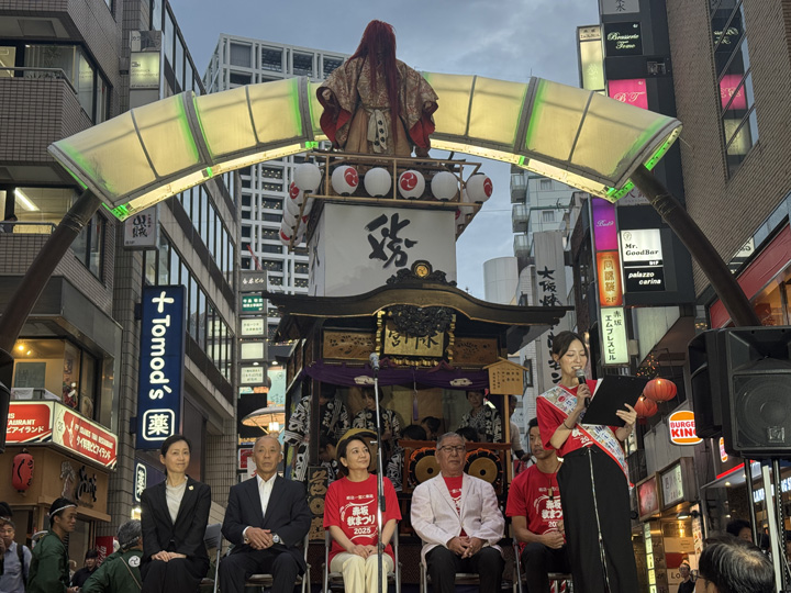 令和7年度赤坂氷川祭 宵宮巡行